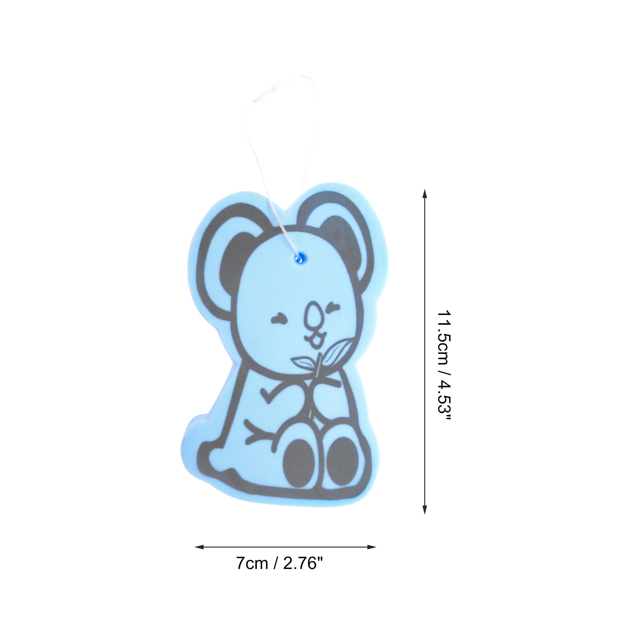 Unique Bargains Cartoon Bath Brush Body Scrubber 4.53"x2.76"x1.1" Blue