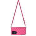 thumbnail image 4 of for Moto G Stylus 4G 2022 Wallet Case RFID Blocking Card Slots Holder with Shoulder&Crossbody Strap, Magnetic Folio Kickstand Handbag Flip Phone Cover for Motorola Moto G Stylus 4G 2022, Rose, 4 of 8