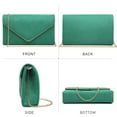 thumbnail image 3 of Dasein Women Evening Bag/Clutch Formal Party Clutch Wedding Purses Cocktail Prom Clutches, 3 of 7