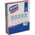 thumbnail image 3 of Dixie Fh207 Plastic Cutlery, Heavyweight Forks, White, 100/Box, 3 of 3
