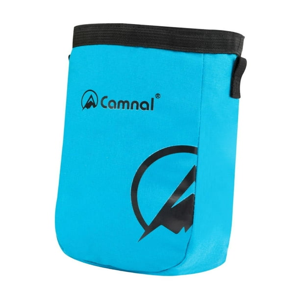 Bolsa portaherramientas con cordón ajustable, portátil, impermeable, para el hogar, riñonera, organizador utilitario para montañismo, camping y Azul