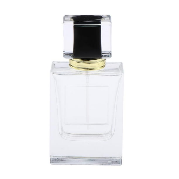 Botella Botella de Atomizador de Perfume Bomba de Pulverización 50ml / 1.7oz, de Maquillaje Perfumes Botellas V Tapa negra