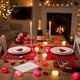 thumbnail image 3 of Specollect 4 Pcs LED String Lights for Valentine's Day, Romantic Heart-Shaped Rose Decorative Ambient Lighting, Colorful Holiday Party Home Decor, 3 of 8