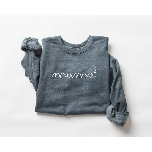 Mama of 2 Sweatshirt, Mom of 2 Sweater, Mother of 2 Gift, Mama2 Sweater, Mom of Two Sweater, Mom of 2 Crewneck, 2nd Baby Gift TSHIRT All Size S-5XL