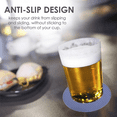 thumbnail image 5 of Thick Coasters for Drinks & Coffee Wooden Table,Ripple,Stain-Resistant,Non-Absorbent, 5 of 5