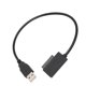 thumbnail image 3 of Cable adaptador de disco duro SATA a USB2.0, cabezal acodado para unidad óptica de ordenador portátil, 3 of 14