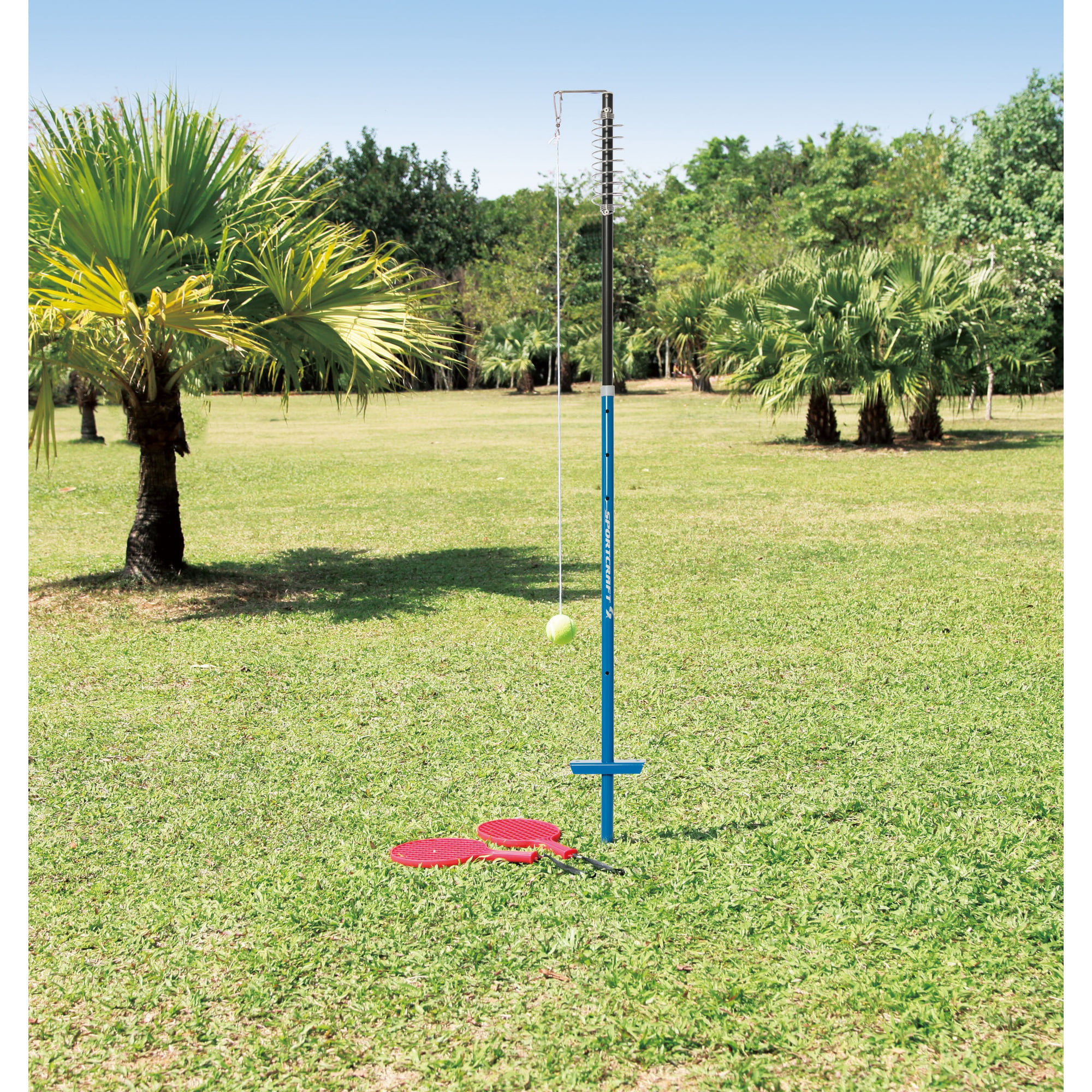 and TTGAME Tetherball Tennis Adults Swingball Outdoor Lawn Game for Kids 