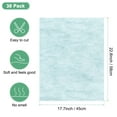 thumbnail image 3 of Papel de Envoltura de Flores de Algodón Coreano de 38 Hojas, 22.8x17.7 Pulgadas/ 58x45cm Papel de Envoltura Floral Impermeable para Ramos/Embalaje de Regalos [Azul Cielo], 3 of 6