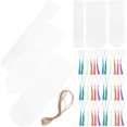 thumbnail image 3 of 36 Sets Sublimation Blanks Bookmarks DIY Sublimation Bookmarks Tassel Crafts, 3 of 8