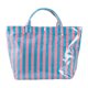 thumbnail image 1 of Bolso de hombro de enfermera, bolso de compras de PVC, bolso de hombro para picnic, trabajo, viajes y vacaciones. Azul rosa, 1 of 9