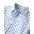 thumbnail image 2 of The Children's Place Boys Long Sleeve Gingham Poplin Button Up Shirt, Sizes XS-XXL, 2 of 3