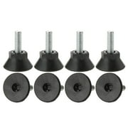M6 x 18 x 25mm Leveling Feet Adjustable Leveler Support for Home Table Leg 8pcs