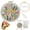 C, variant on Embroidery Kit for Beginners Flower Cross Stitch Craft Kit for Adults with Pre-Printed Embroidery Fabric, Hoops, Step-by-Step Instructions, Color Threads & Needles (A)