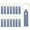 Blue, variant on PU Leather Keychain Blanks Bulk Laser Engraving Key Fob Kit with Rings Dark Gray -