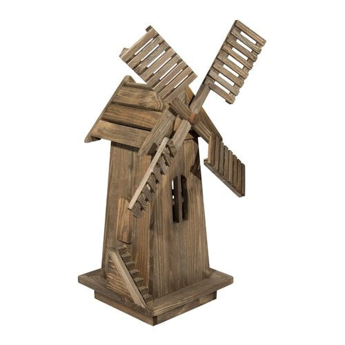 Shine Company Decorative Windmill Barnwood by Shine Company