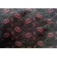 thumbnail image 4 of oneOone Cotton Silk Fabric Leaves & Floral Block Print Fabric BTY 42 Inch Wide, 4 of 4
