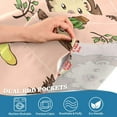 thumbnail image 4 of Coolnut Window Valance -Cute Hedgehog Kitchen Curtain - Curtains Rod Pocket Blackout Valance Topper Curtains for Kitchen Bathroom, 1 Panel, 54x18in Home Decor, 4 of 6
