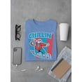 thumbnail image 3 of Chillin' ICEE Polar Bear Retro Graphic Men's T-shirt, 3 of 4