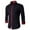 Red, variant on Bwiyojiz Fashion Men's Clothing Long Sleeve Shirts Mens Slim and Fashionable Color Blocking Collar Sleeved Shirt for Hauls, Gifts, Sizes M-XXL