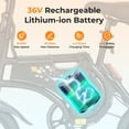 thumbnail image 4 of Spaco Electric Bike for Adults Folding Electric Bicycle with 350W Motor and 36V Battery, Electric Bike for Adults, 4 of 8