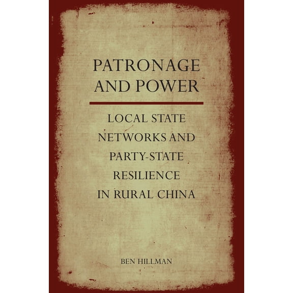 Patronage and Power: Local State Networks and Party-State Resilience in Rural China, (Hardcover)