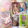 thumbnail image 4 of MesaSe 36 Pieces Jelly Fabric Roll 2.5 Inch Roll up Fabric Quilting Strips Floral Printed Craft Fabric Bundle Precut Patchwork with Assorted Patterns  Pure Color, 4 of 13