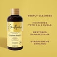 thumbnail image 4 of SheaMoisture Strengthen & Restore Shampoo for Damaged Hair, Jamaican Black Castor Oil to Cleanse & Nourish Hair, 3.2 fl oz, 4 of 9