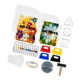 thumbnail image 4 of kokiya Complete Gel Printing Plate Kit Printmaking Set Monoprinting Art Supplies Crafts, 4 of 10