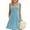 Sky Blue, variant on Glisme Summer Dress For Girls For Everyday Wear Sleeveless Floral A Line Sundress With Pockets For Spring And Casual Versatile Little Girl Princess Dress Size 4-5 Years,Army Green