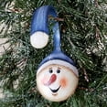 thumbnail image 1 of Adorno navideño de Papá Noel con tenedor rizado, adorno navideño pintado con cuchara de Papá Noel rizado, adornos navideños divertidos, adornos divertidos de Papá Noel con tenedor rizado para árbol de, 1 of 7