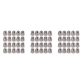 thumbnail image 1 of M6 Thread Dia Dome Head 304 Stainless Steel Cap Hex Nuts 60Pcs, 1 of 7