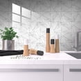 thumbnail image 5 of Yeetfub 10 Sheet Peel and Stick Backsplash Tile for Kitchen Marble Self Adhesive Wall Tiles Back Splashes Peel and Stick for Kitchen Wall for Kitchen Bathroom Fireplace Laundry Room 4"x4" White, 5 of 7
