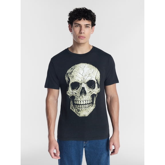 Halloween Men's Web Greometry Graphic Tee from Way to Celebrate, Sizes XS-4XLT
