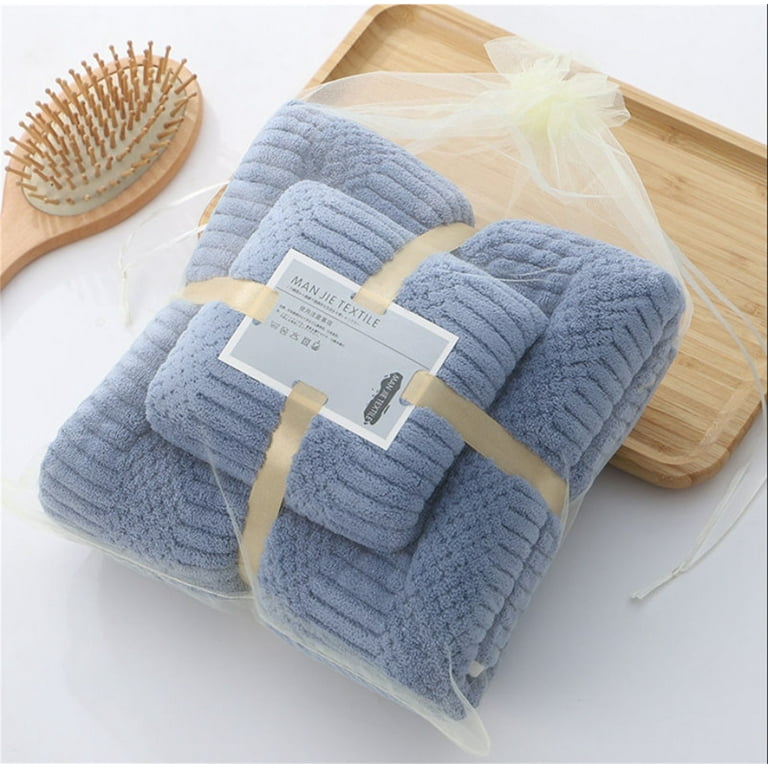 WOXINDA Towel Two In One Soft And High Density Set Coral Absorben