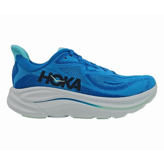 HOKA Clifton 10 Mens Shoes Size 11.5, Color: Blue/Skyward Blue