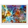 thumbnail image 1 of Carina Nebula Hubble Star Birth Space Cosmos Artwork Framed Wall Art Print A4, 1 of 4