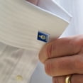 thumbnail image 2 of Kansas State Flag Square Cufflink Set - Silver or Gold, 2 of 5