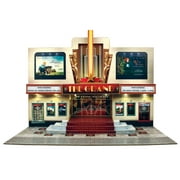 The CityBuilder MULTIPLEX Cinema Low Relief LED Cardboard Model Making Kit (1:48) O Scale for Model Railroads and Cars