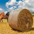 thumbnail image 1 of Red redonda para heno MIYABALA para caballos, vacas y ovejas, 5 x 5 pies, 1 of 7