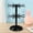 Black, variant on GXXGREAT Bracelet Holder Display 2 Tier Rotating Bracelet Display Stand Black With 16 Hooks Multipurpose Adjustable Height Stable Jewelry Rack With Widened Base & Ring Holder Keychain