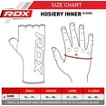 thumbnail image 5 of RDX Inner Gloves for Training, Hand Wraps, Half Finger Inner Gloves, Boxing Inner Gloves, MMA Inner Gloves, Muay Thai Inner Gloves, Kickboxing Inner Gloves, Elasticated Bandages, 5 of 10