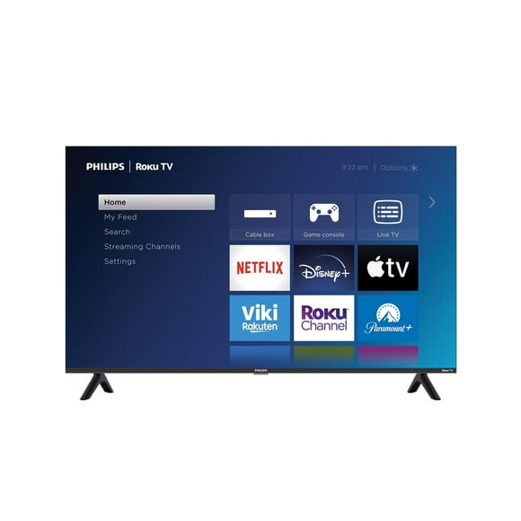 Philips 43" 4K UHD LED Roku Smart TV 43PUL6673/F6 A, 3 HDMI, USB 2.0