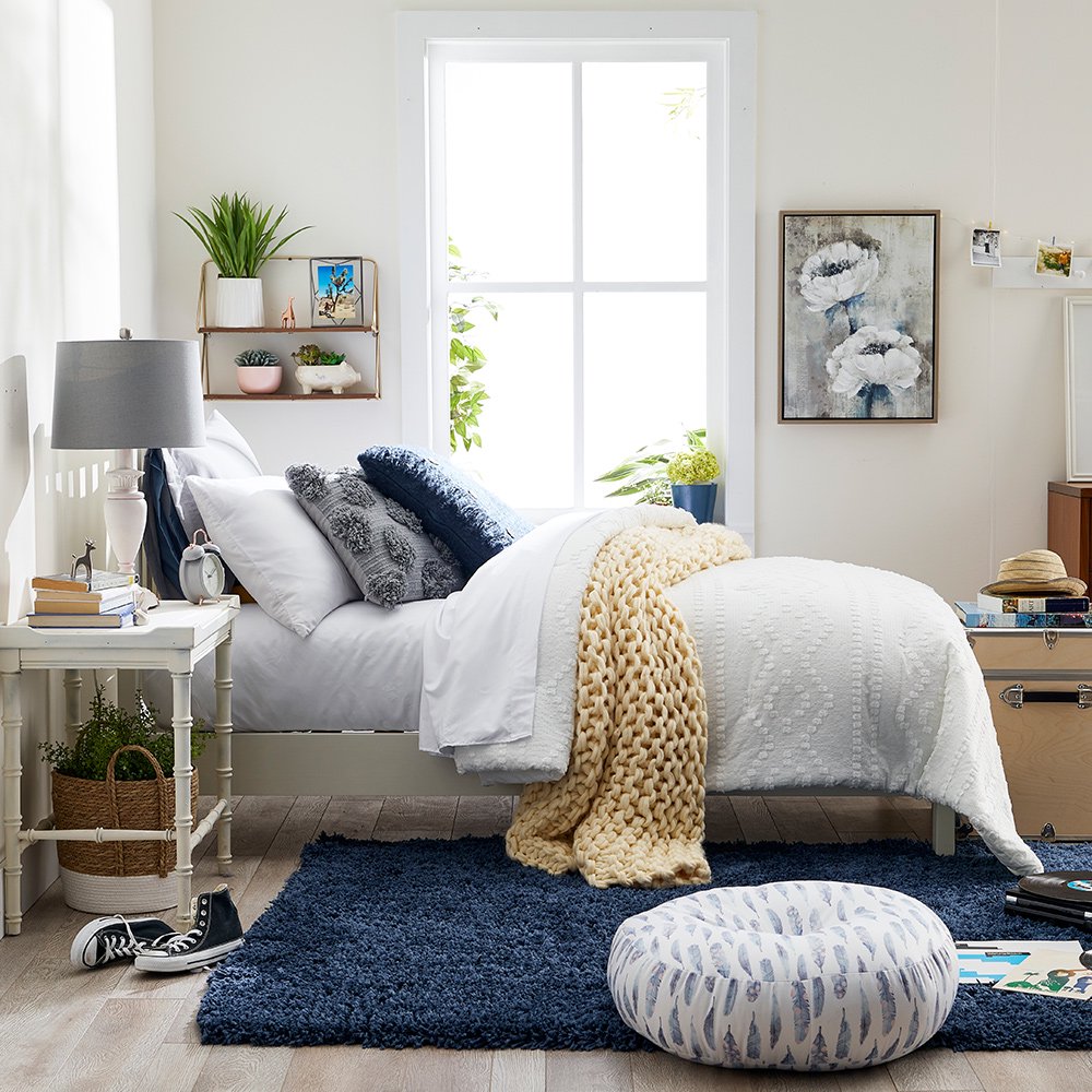 The Starter Pak, Annie White, 16Piece College Dorm Bedding Comforter