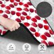 thumbnail image 3 of Fotbe Tulips Flowers Juego de 4 Tapetes para Auto con Estampado – Alfombrillas de Goma Reforzada, Diseño Antideslizante, Protección para Todo el Año – Vehículos, Autos, Camionetas y SUVs, 3 of 7