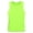 Fluorescent Green, variant on ZDHoor Mens Glossy Smooth Tank Top Stretchy Sleeveless Gym Workout Vest Tops Blue XL