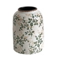 thumbnail image 2 of Jarrón de flores con adornos minimalistas de granja, jarrón floral chinoiserie de cerámica Estilo B, 2 of 9