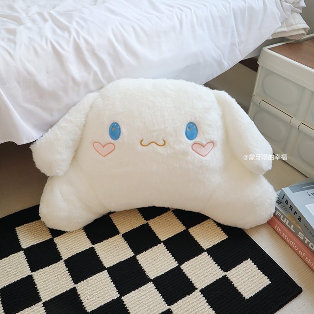 Cómodo cojín trasero grueso Pochacco Cinnamoroll Alien Kuromi My Melody cojín sofá silla almohada decoración del hogar