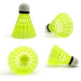 thumbnail image 4 of 12 Packs Nylon Badminton Shuttlecocks,Bexikou Plastic Feather Shuttlecocks,Badminton with Stability ＆ Durability,Indoor Outdoor Sports Hight Speed Training, 4 of 5