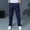 aa10-Blue, variant on Boys Dress Pants Black Boys Pants Wide Leg Casual Pants Elastic Waist Preppy Trousers with Pocket Summer Solid Comfy Joggers