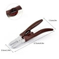 thumbnail image 3 of Oleegame 2PC Compact Serving Tongs Small Food Chestnut Peeling Shelling Scissors Nut Opener Multipurpose Tool Chestnut Tools & Home Improvement Brown, 3 of 7